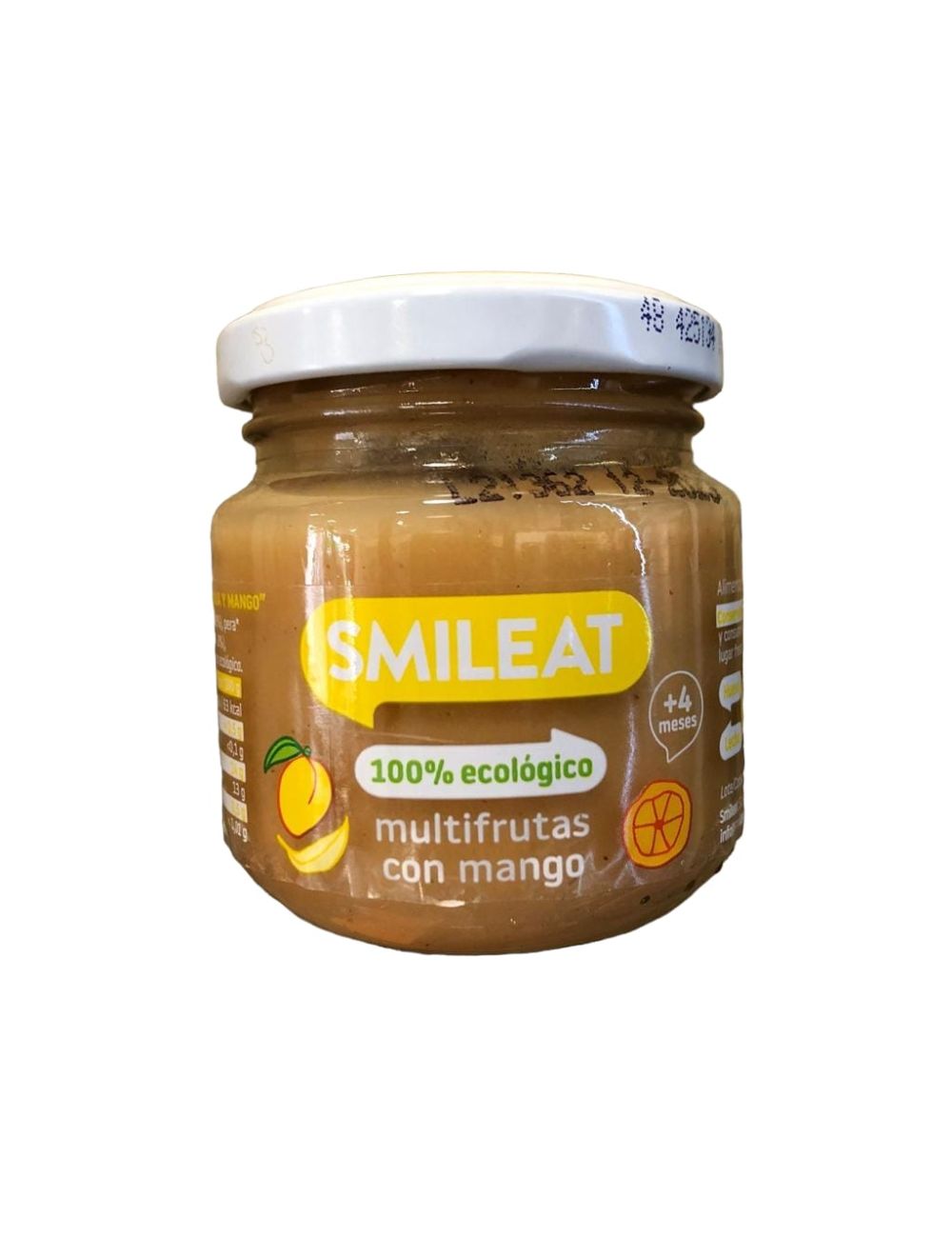 SMILEAT ECO TARRITO MULTIFRUTAS CON MANGO+4 MESES 130G