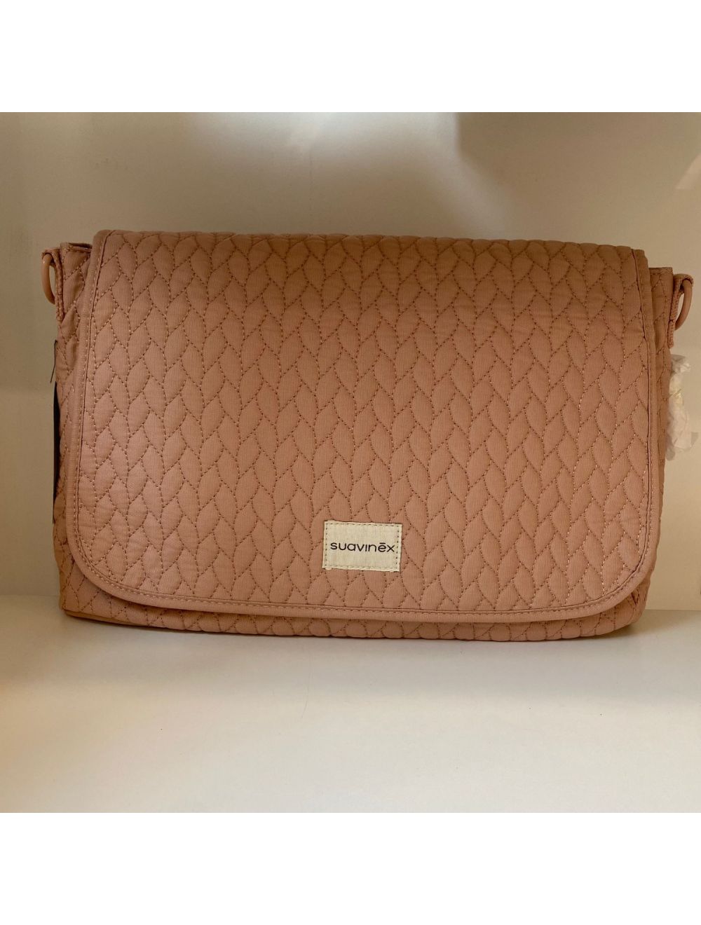 SUAVINEX BOLSO MATERNIDAD BANDOLERA COLOR ROSA