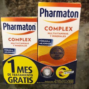 PHARMATON COMPLEX GINSENG 100 COMPRIMIDOS + 30 REGALO