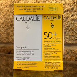 CAUDALIE PACK VINOPERFECT SÉRUM +VINOSUN FLUIDO SPF50+