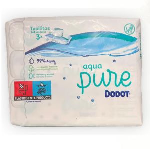 Pack Pañales dodot sensitive talla 2 + toallitas aqua pure 