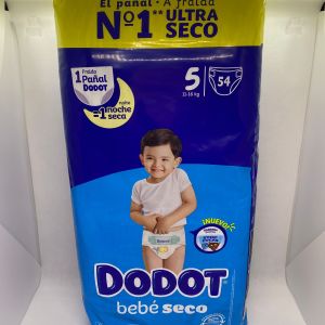 Dodot Bebé-Seco talla 5 (13-18 kg) 58 uds. desde 18,99 €